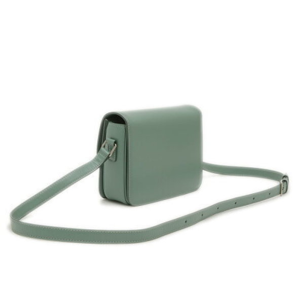 Celine Teen Triomphe Shoulder Bag Calfskin Celadon - Picture 2 of 7